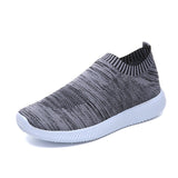 Women Spring Summer Sneaker Knitted Mesh Vulcanized Shoes