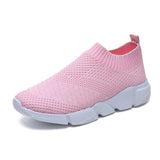 Rimocy plus size breathable air mesh sneakers women 2019