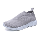 Rimocy plus size breathable air mesh sneakers women 2019