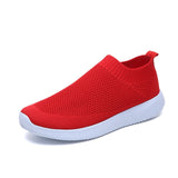 Rimocy plus size breathable air mesh sneakers women 2019