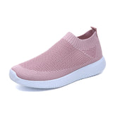 Rimocy plus size breathable air mesh sneakers women 2019